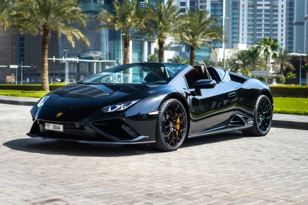 Lamborghini Huracan Evo Spider (black) (2)